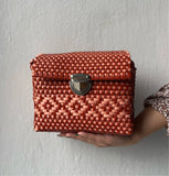 Frida Terracotta & Salmon Azulejo Crossbody