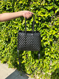 Gigi Checkered Tote