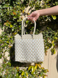 Gigi Checkered Tote