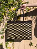 Gigi Checkered Tote