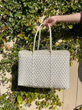 Gigi Checkered Tote