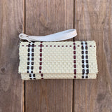 Lucia Plaid Bone Wallet