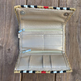 Lucia Plaid Cappuccino Wallet
