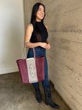 Ale Diamond Two Tone Tote