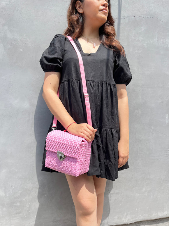 Frida Pastel Pink Crossbody